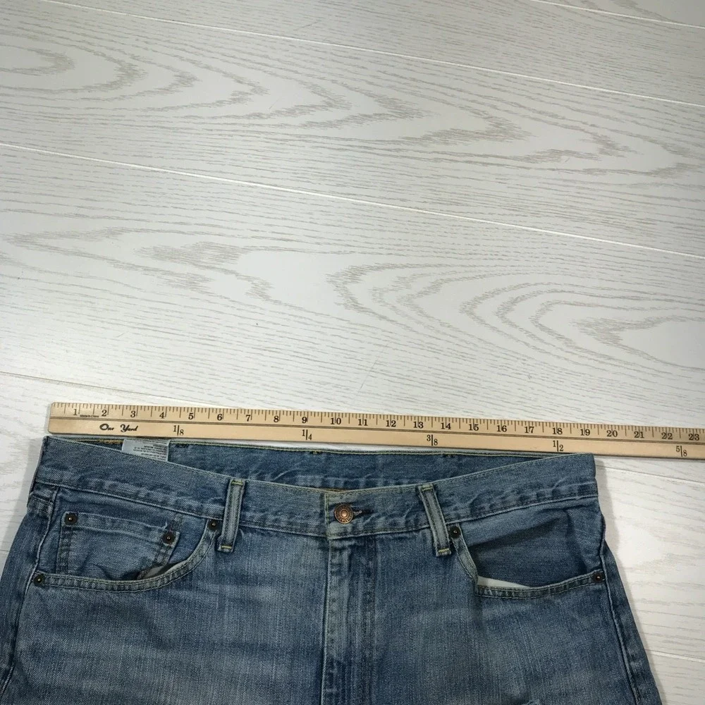 2 Pair of Levi's 505 Jeans Men 38x32 Blue Cotton Mid Rise Work School American